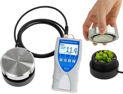 moisture meter calibration block hops|How to measure moisture content of hops .